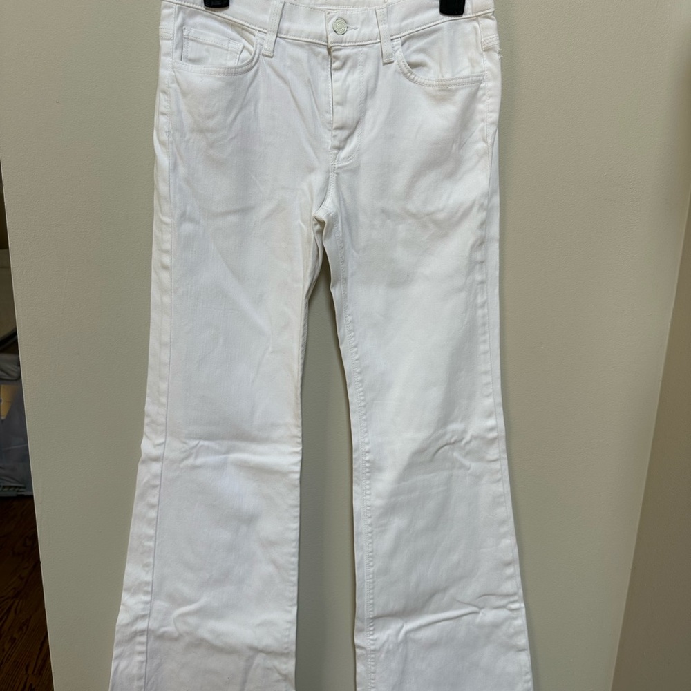 7 for all mankind White Flare Jeans